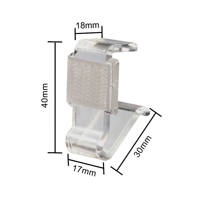 Skirting Clip 1D / 03 (25 Stck.)