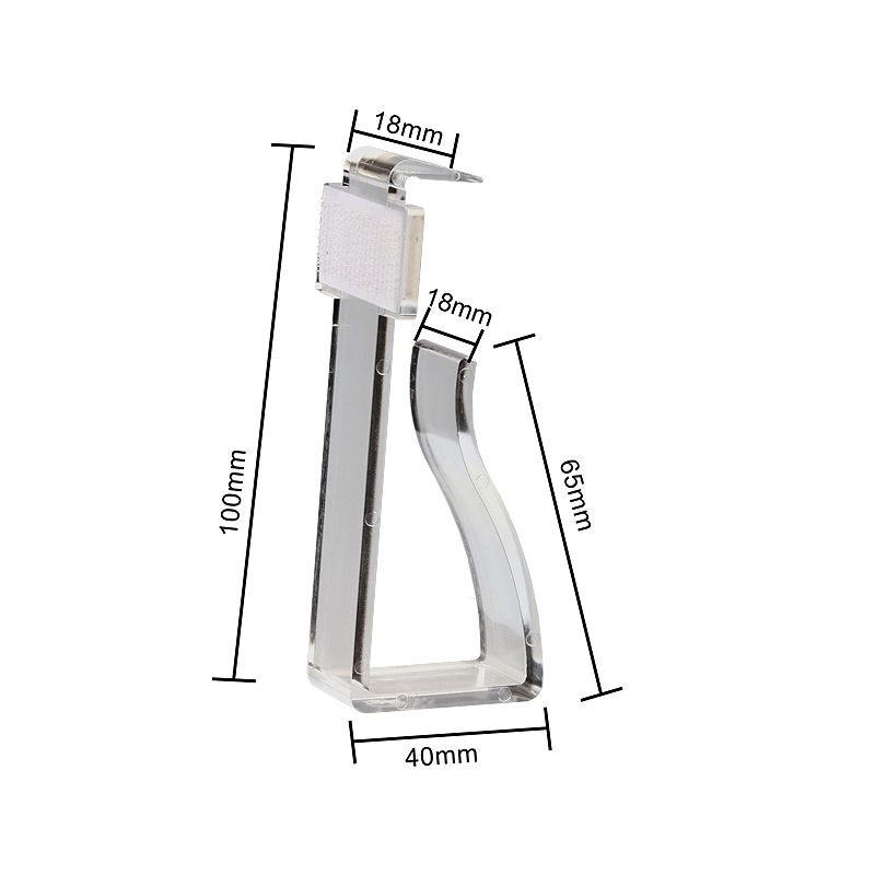 Skirting Clip 3A / 29 (25 Stck.)