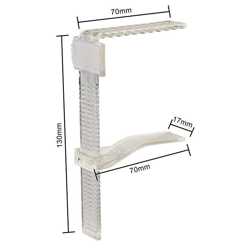 Skirting Clip Variable (25 Stck.)